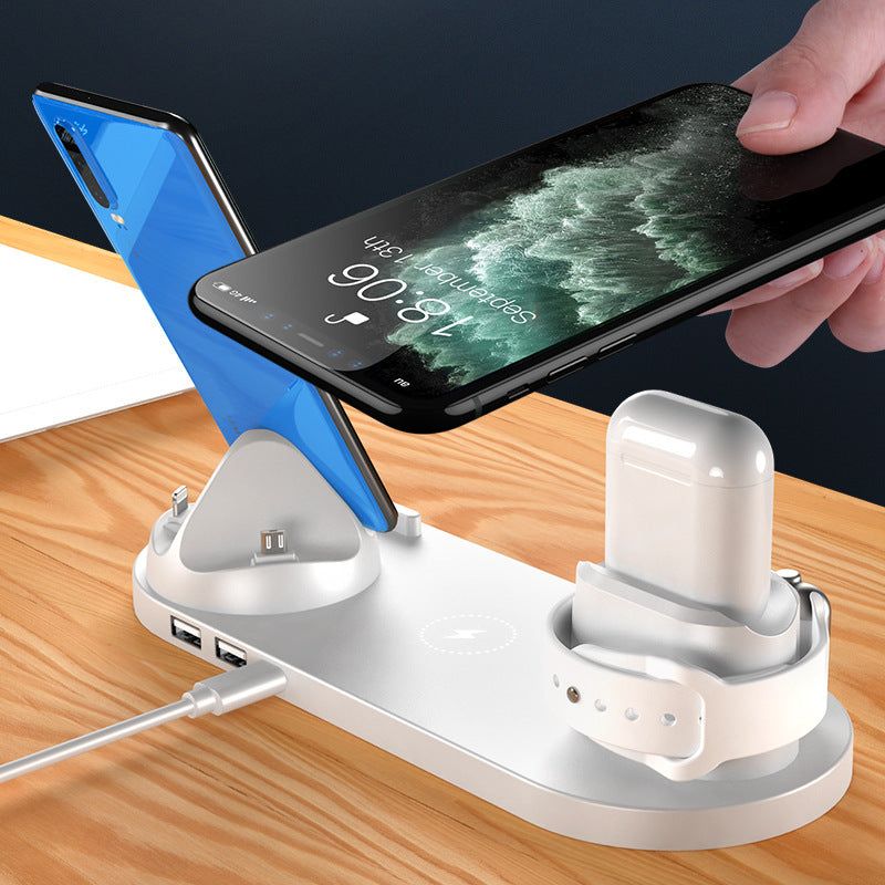 VividHaus 6-in-1 Wireless Charging Station