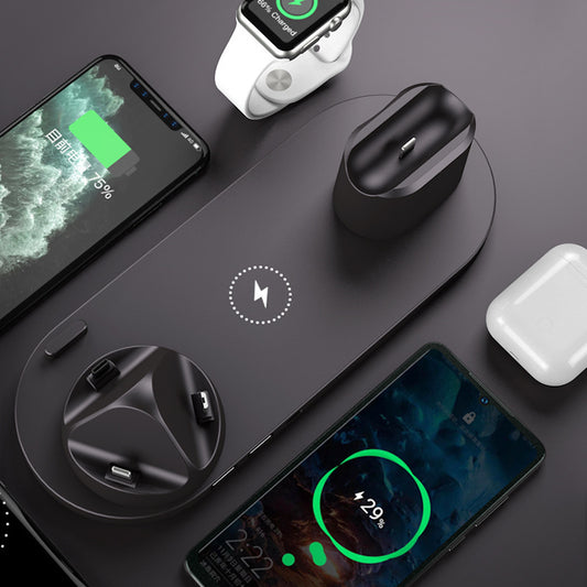VividHaus 6-in-1 Wireless Charging Station